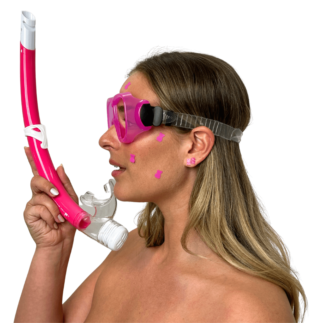 Timbres Anti-Acné à l'Acide Salicylique - 72 Teddies Roses