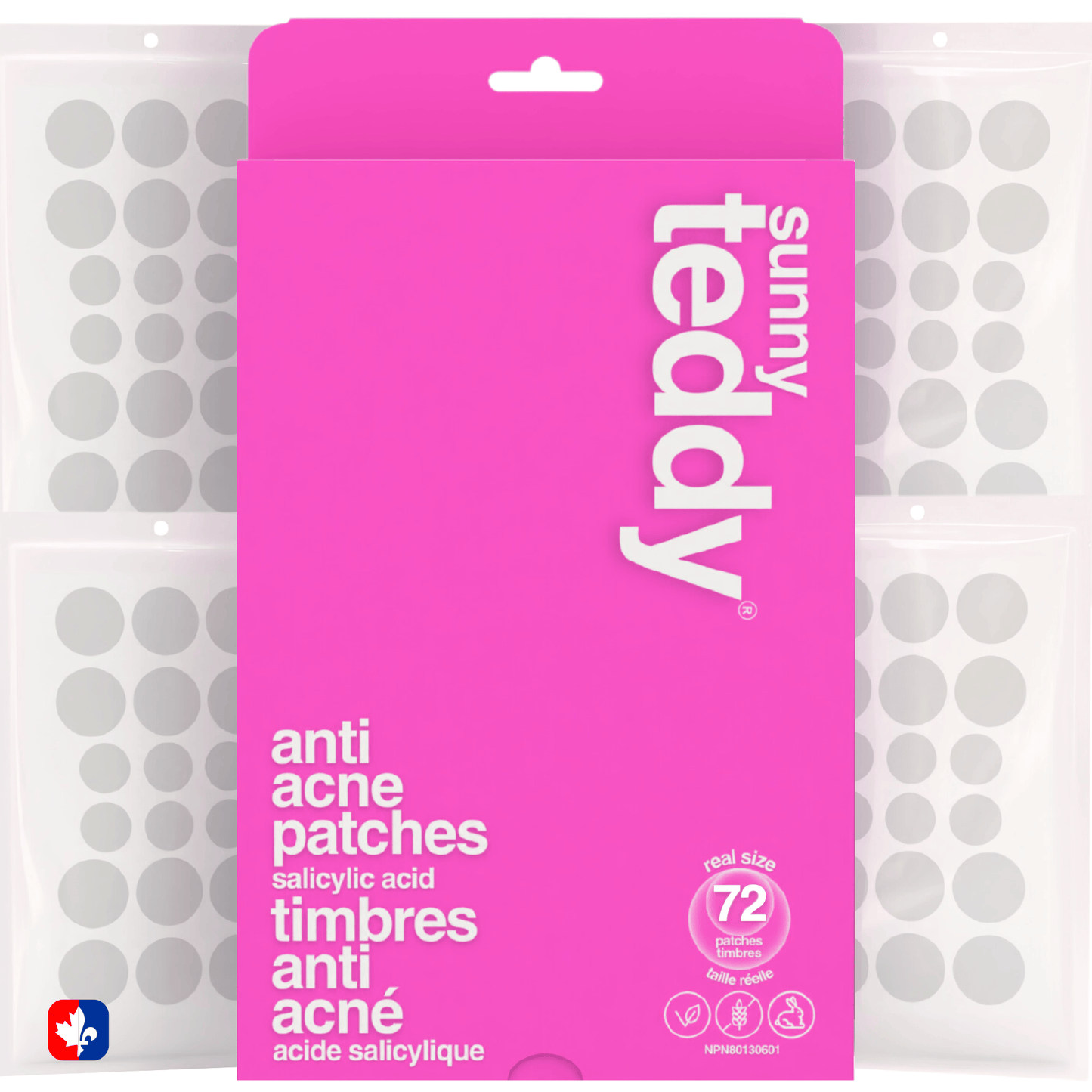 Pimple Patches with Salicylic Acid - 72 Transparent Dots