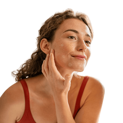 Timbres Anti-Acné à l'Acide Salicylique - 36 Cercles Transparents