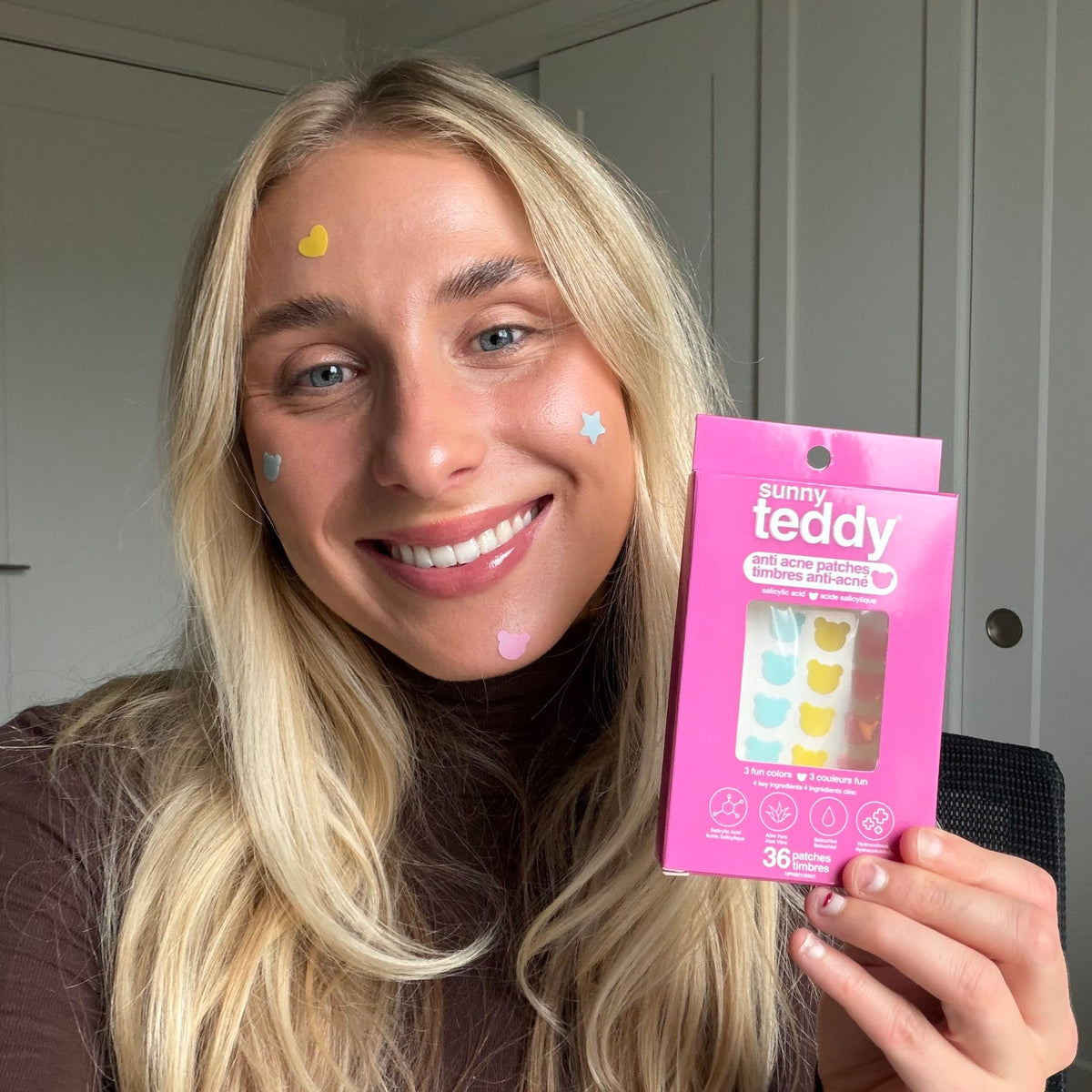 Sunny Teddy Multicolor Pack - 108 Salicylic Patches