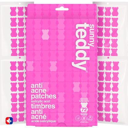 Pimple Patches with Salicylic Acid - 72 Pink Teddies