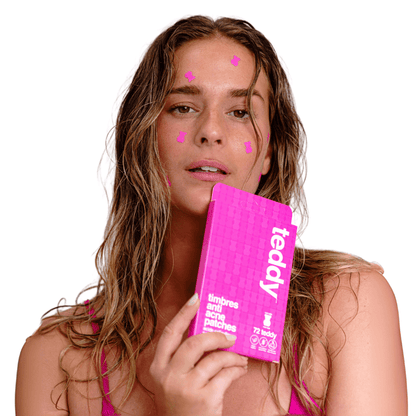 Sunny Teddy Pimple Patches - 36 Pink Teddies