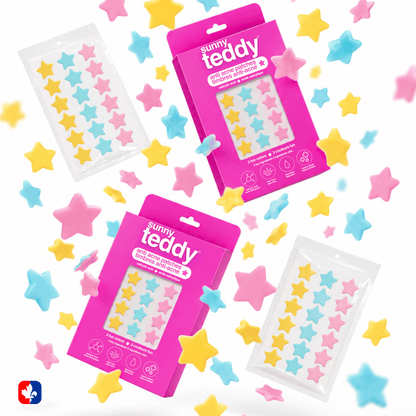 Sunny Teddy Pimple Patches - 72 Multicolor Stars